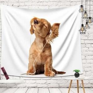 강아지포스터 프리티퍼피 패브릭 가림막 포스터  특대 200X150 퍼피가림막