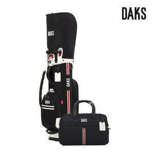 2025년 닥스골프 남성 초경량 캐디백 보스턴백 골프백세트 화이트블랙 DKCB DKBB-035M
