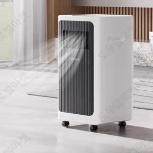 4평에어컨 자취방 소형벽걸이 실외기없는 작은방 가정용이동식 창문형 냉난방기 일체형 창틀 냉방