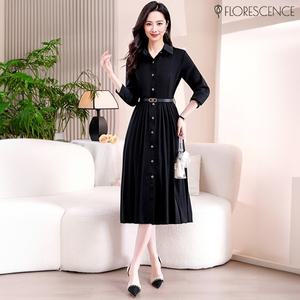 [플로레센스] 플리츠 셔츠원피스+벨트(2종)