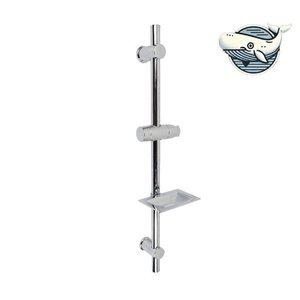 [기타]크롬 샤워기 거치대 욕실 비누 정리대 (WFH1W15)