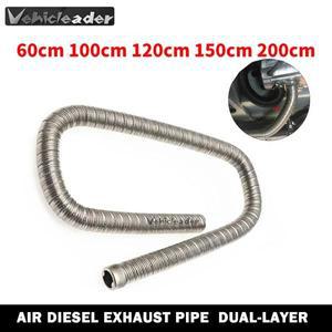60cm-200cm 24mm 듀얼 레이어 차량 히터 배기 파이프 베바스토 에어 디젤 무시동 호스 라인 스테인레스 스