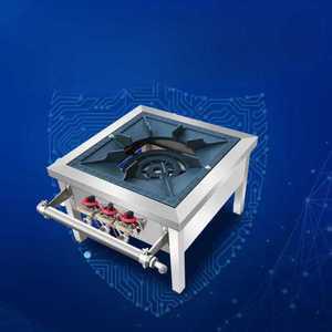 중식 화구 강력한 고압 낮은 1구 화로 영업용 버너 1구 2 링 액화 가스