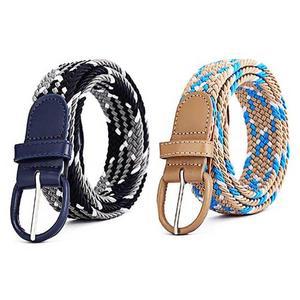 [JHQS81CH_4B]핀버클 꽈배기 웨빙벨트 2p세트 캐주얼벨트