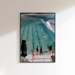 [롯데백화점]올웨이즈파인 올웨이즈파인_인테리어포스터 Pool (A3포스터 단품)