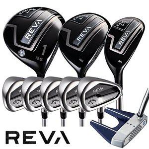 [캘러웨이]캘러웨이 레바 풀세트 여성용 (블랙/로즈골드)9개 클럽만 아시안스펙.AS가능.병행