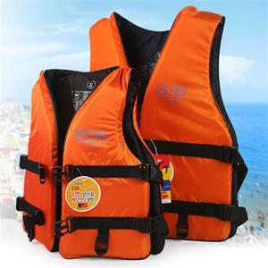 SOS 오렌지 구명조끼 수영조끼 물놀이조끼 부력보조복