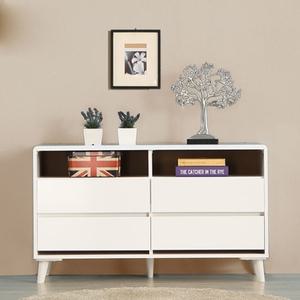 텐스페이스 보르도 1200 멀티 3단서랍장 AX414R(착불)