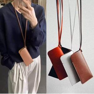 안경집 목걸이 휴대용 홀더 선글라스 안경 스트랩 파우치 목걸이형 여행용