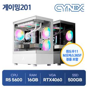 윈도우11+오피스365F 라이젠5 5600 16GB RTX4060 500GB 게이밍201