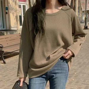 [공구우먼] [제작] 로은 베이직 나그랑 루즈핏 티셔츠 78288 빅사이즈여성의류