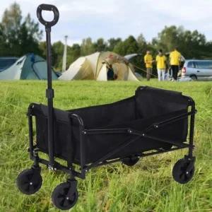 캠핑웨건 블랙 접이식 카트 경량폴딩 왜건 수레