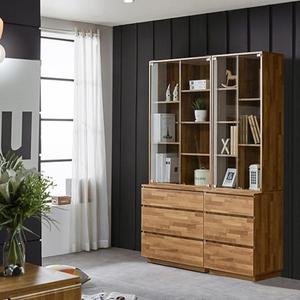 [보루네오]라보떼 멀바우 600+800 서랍셋 책장세트 MB20(수도권무배)