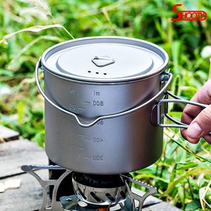 초경량 티타늄 코펠 캠핑 냄비 백패킹 군대반합 밥솥 라면냄비