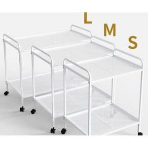 날림장 새장 받침대 앵무새 이동식브래킷 48cm-화이트 운반 이동식 케이지 선반(소형)