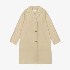 갤러리아 [SI]오버핏 스트라이프 배색 트렌치 코트(SHK2062NN)