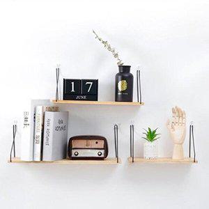 [셀러허브 패션][JH29730V_52CR]인테리어 무지주 우드 벽선반 L사이즈