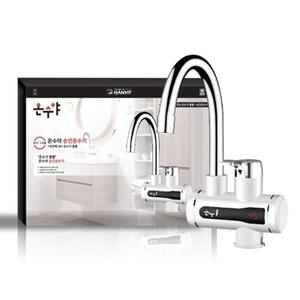 온수야 (싱크원홀) (가로) 전기 순간 온수기 HV-108