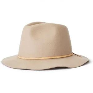 Brixton 브릭스톤 브릭스턴 남성 웨슬리 미디엄 브림 펠트 페도라 모자