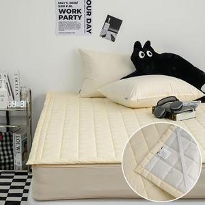 샤이니 순면트렌 밴딩패드 Q 베이지 단품 카페트겸 패드