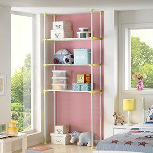 [왕자행거]왕자 더블기둥 3단조절식 선반행거(32mm)-라이트그린