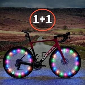 [MENPP0MF_53D1]자전거 휠 라이트 야간 조명(2개)