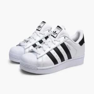 아디다스 슈퍼스타 오리지날 펄화이트블랙 S75873