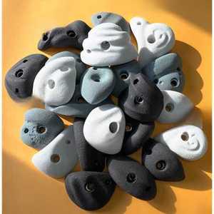 클라이밍 손잡이 실내 장비 핑거보드 홀드 20개 세트