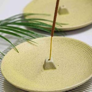 옐로우 홀더트렌 향스틱 인센스 접시 형 스틱 생일 선물