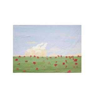 패브릭포스터고급 커튼 액자대신 포인트 벽인테리어