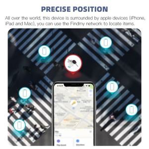 미니 추적 장치 스마트 태그 아이 애완 동물 자동차 GPS 트래커 블루투스 분실 방지 알람 포지셔너 내 찾기