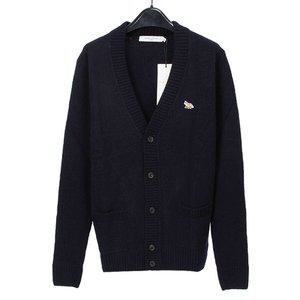 [메종키츠네]남성 베이비 폭스 패치 COSY 가디건 HM00501KT1006 P480 NAVY [MAC311ny]