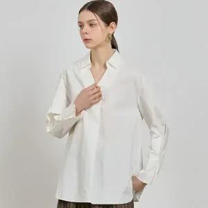 [홈쇼핑방송/르오트(LeOT)] 여유있는 코튼100 셔츠 블라우스(3종택일)- 사이즈 55~88까지