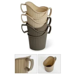 종이컵용 손잡이 컵홀더 플라스틱 받침대 6개입