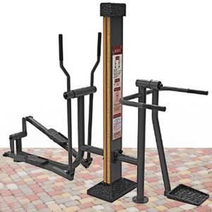 TK 달리기 파도타기 혼합형 야외 체육시설 공원 산책로 설치