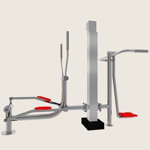 TK 달리기+파도타기 2인용 스텐 복합형 VKSP-4833