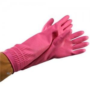 주방 청소 고무 38cm 위생 장갑 1개