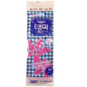 손빨래 태화 설거지 고무장갑 청소 주방 위생 장갑 M
