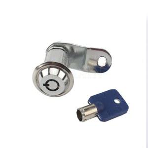 1 단위 25 16mm 아케이드 기계 부품 짧은 도어 도구 상자 관형 캠 메일 게임 기계에 대한 동일한 번호