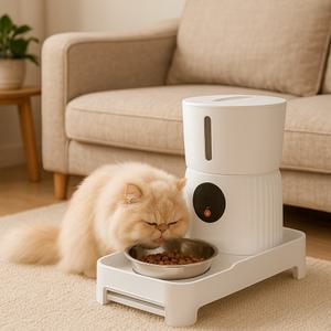 KC인증 강아지 고양이 자동급식기 고화질 카메라 양방향소통 반려동물 스마트 자동 급식기