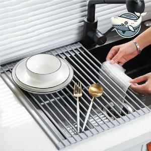 롤형 식기건조대 편리한 정리함 대형 싱크대