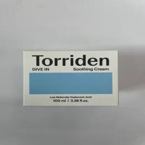 토리든 다이브인 저분자 히알루론산 수딩 크림 100ml SMG