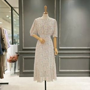 [대구백화점] [아니베에프]플라워 패턴 쉬폰 원피스(A54WOP510)