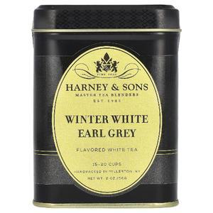 Harney Sons 하니앤손스 화이트티 홍차  20티백 윈터화이트얼그레이 56g
