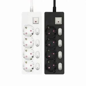 아이정 국산 멀티탭 4구 메인 개별 절전