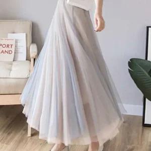 [오노마] ONM 이중쉬폰 스커트 롱치마 LD362  14928205)