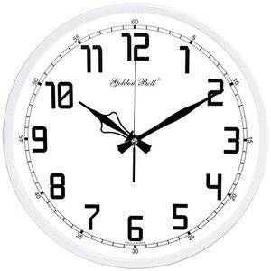 고품질 GB4552e 무소음 교육용 메탈 벽시계 화이트 30cm 국산 (WFHVQQP)