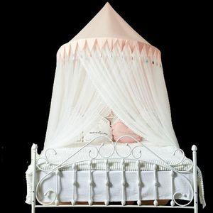 공주침대 캐노피 꾸미기 텐트 가림막 지붕 커튼 모기장