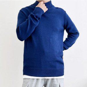 고품질 남성 겨울 데일리 이너 반목폴라 골지 니트 티셔츠 남자목티 남성목티셔츠 직장인코디 (WFHVZ7Z)