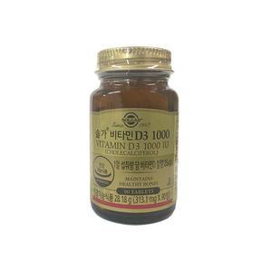 [솔가] 비타민D3 1000IU 313.1mg x 90정 1개 -SDL-